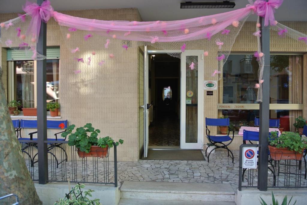Hotel Zaghini ริมินี ภายนอก รูปภาพ
