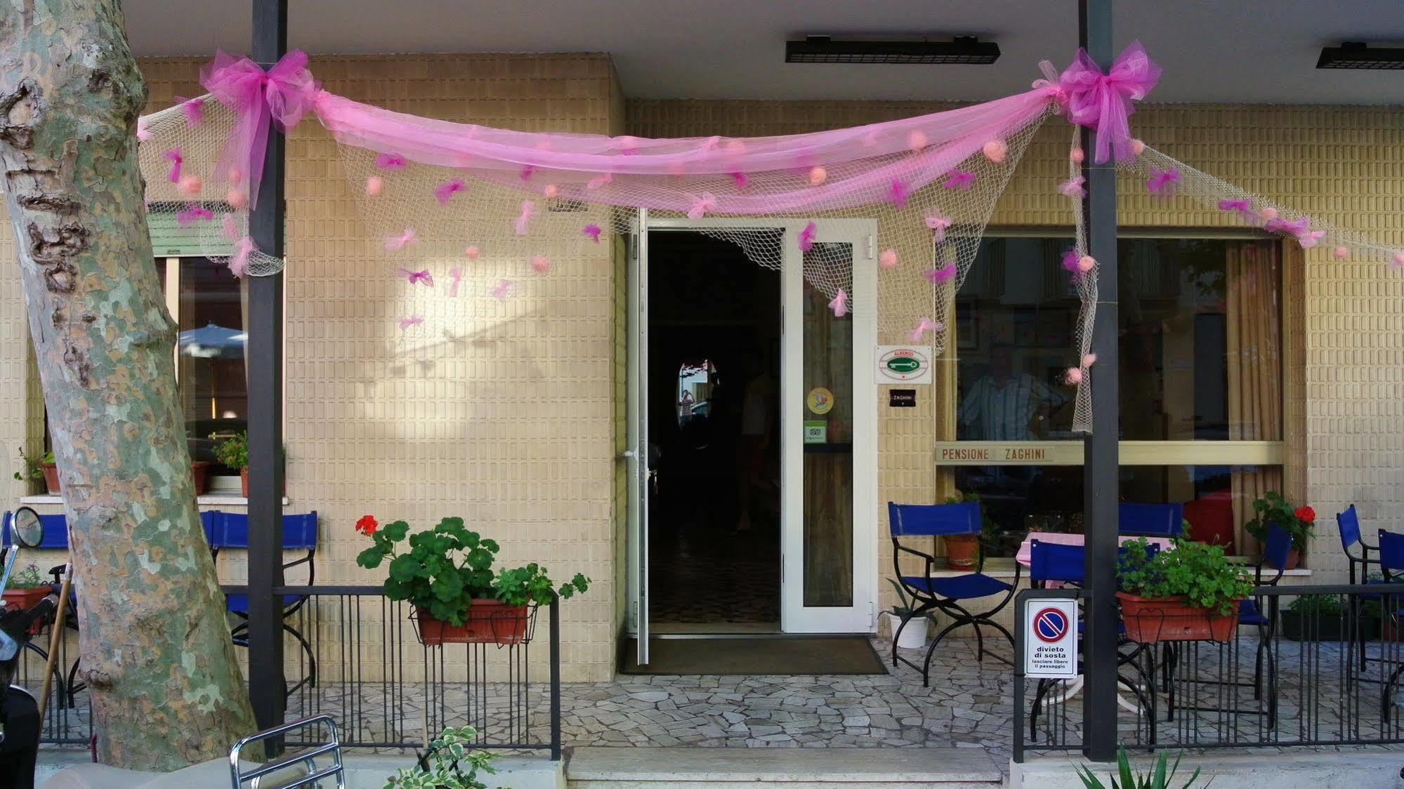 Hotel Zaghini ริมินี ภายนอก รูปภาพ