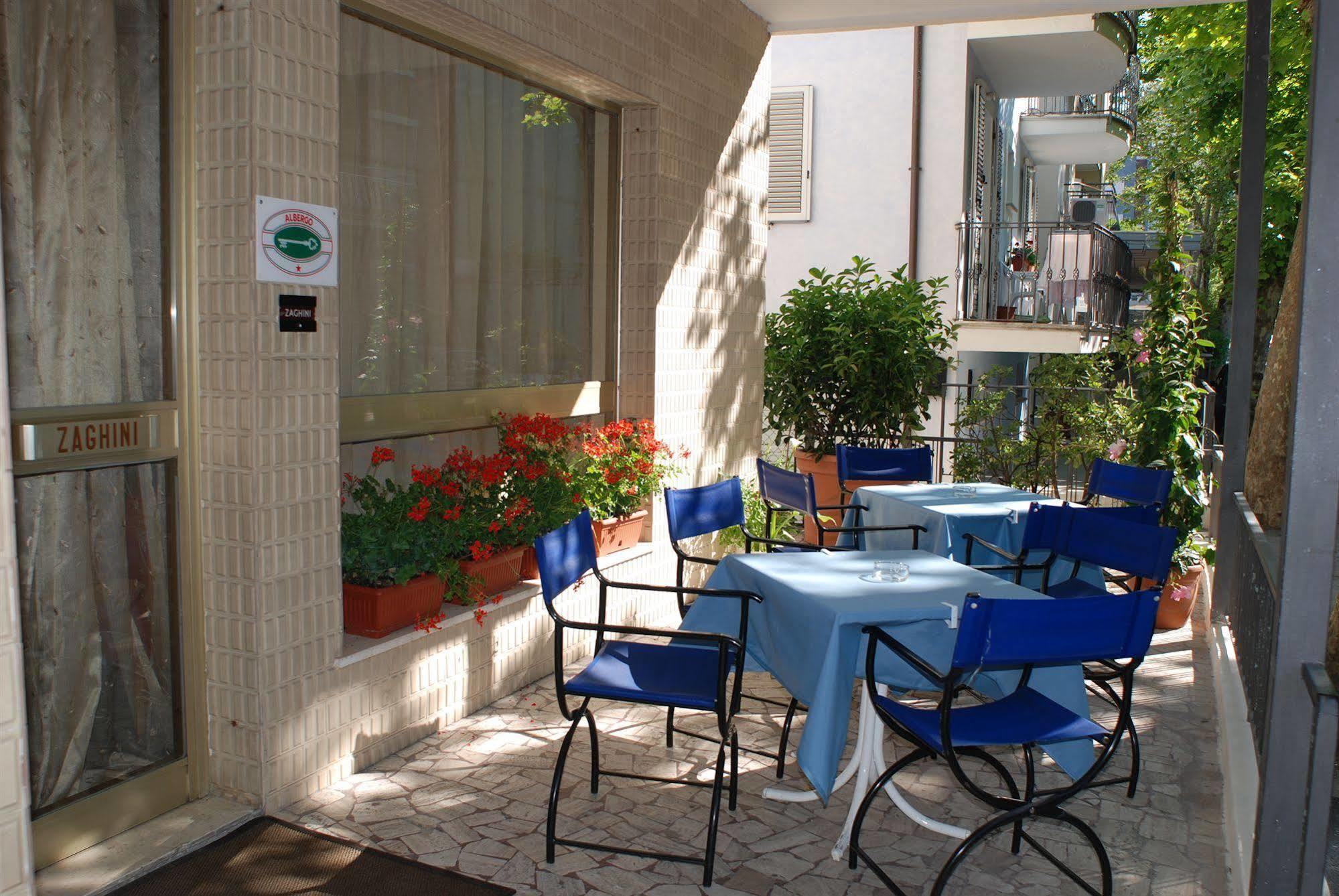 Hotel Zaghini ริมินี ภายนอก รูปภาพ